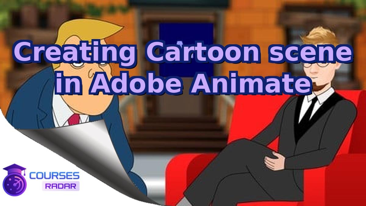 Creating Cartoon scene in Adobe Animate