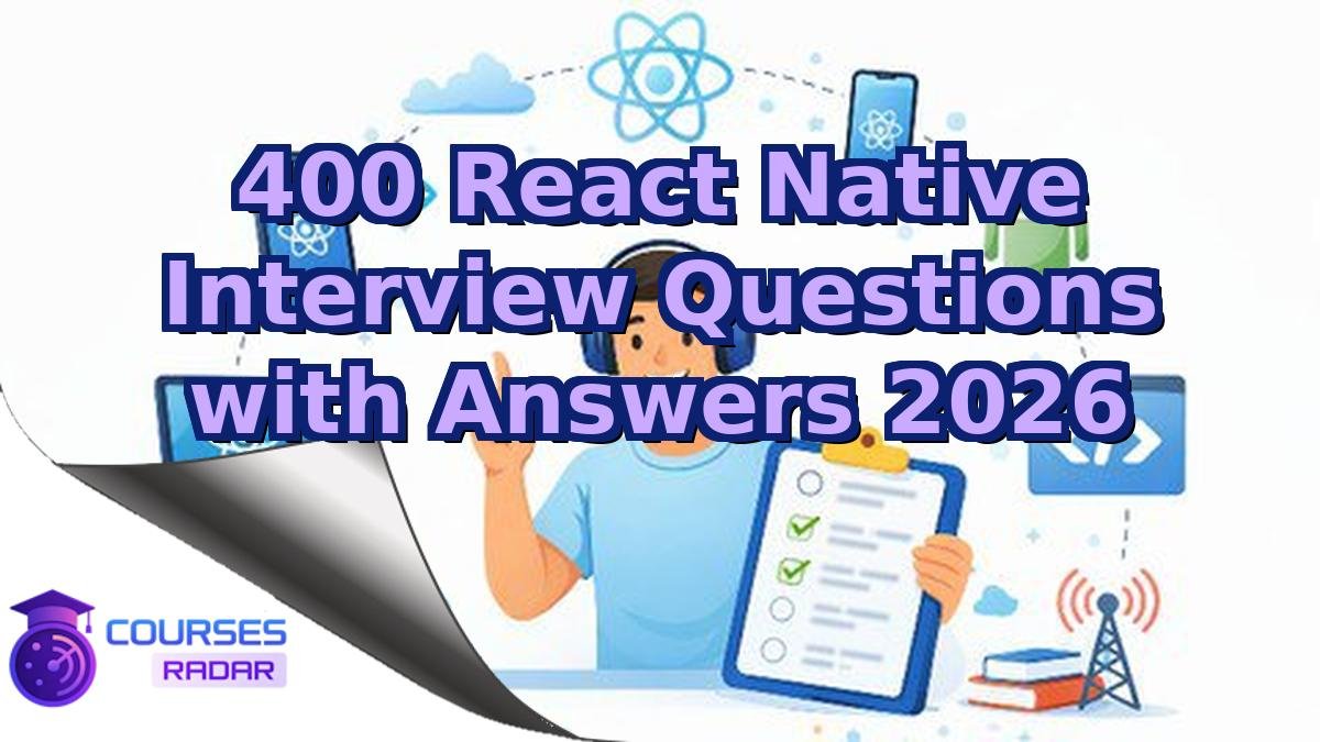 400 React Native Interview Questions with Answers 2026