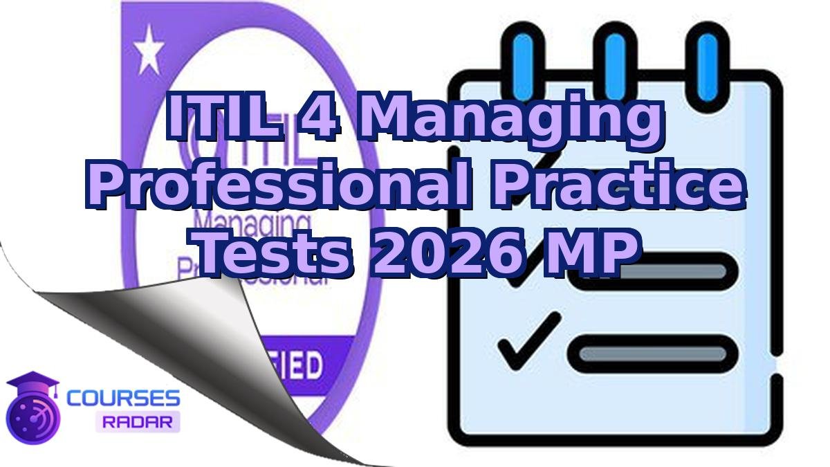 ITIL 4 Managing Professional Practice Tests 2026 MP