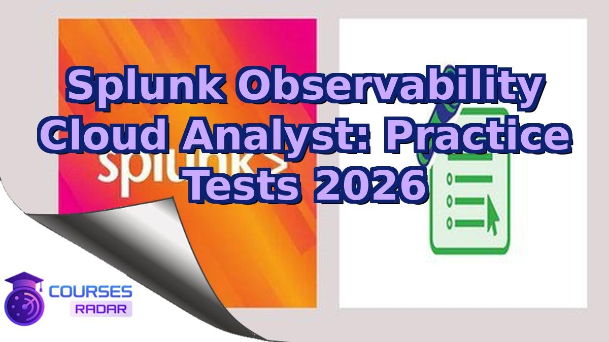 Splunk Observability Cloud Analyst: Practice Tests 2026