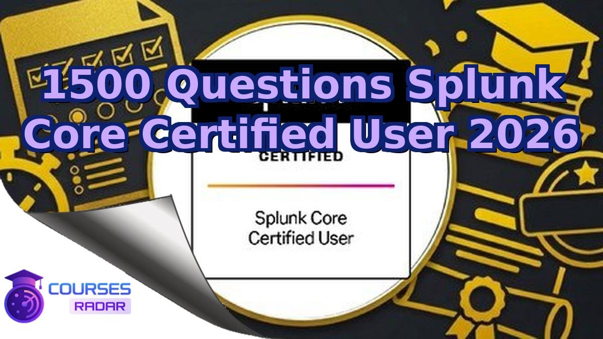1500 Questions Splunk Core Certified User 2026