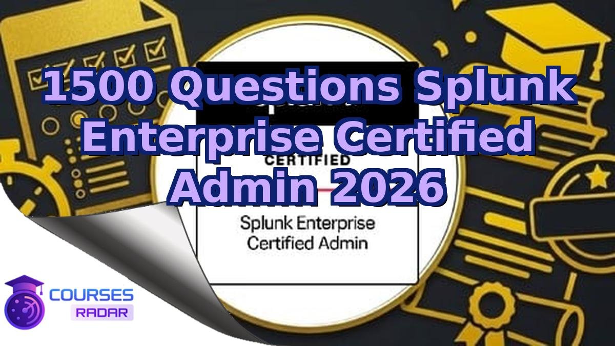 1500 Questions Splunk Enterprise Certified Admin 2026