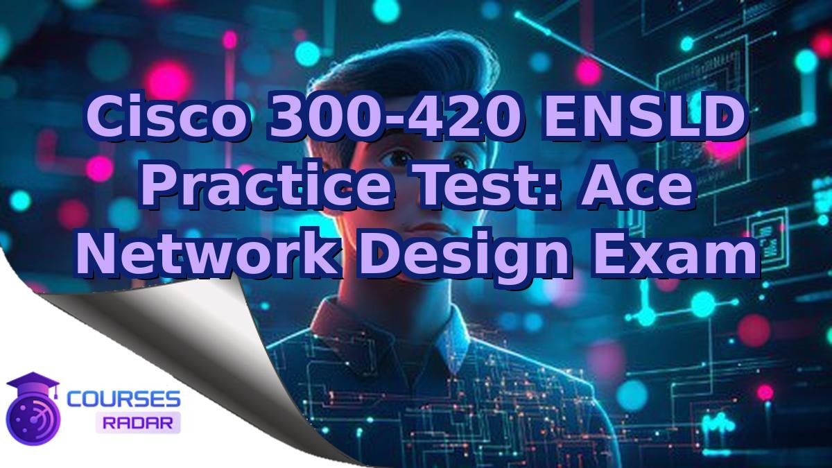 Cisco 300-420 ENSLD Practice Test: Ace Network Design Exam