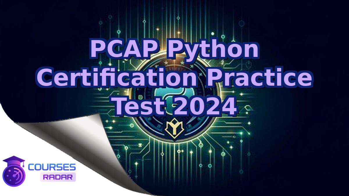 PCAP Python Certification Practice Test 2024