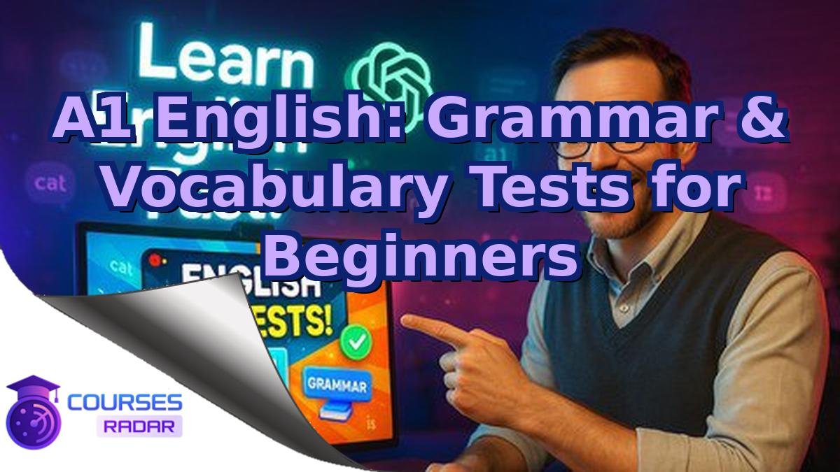 A1 English: Grammar & Vocabulary Tests for Beginners