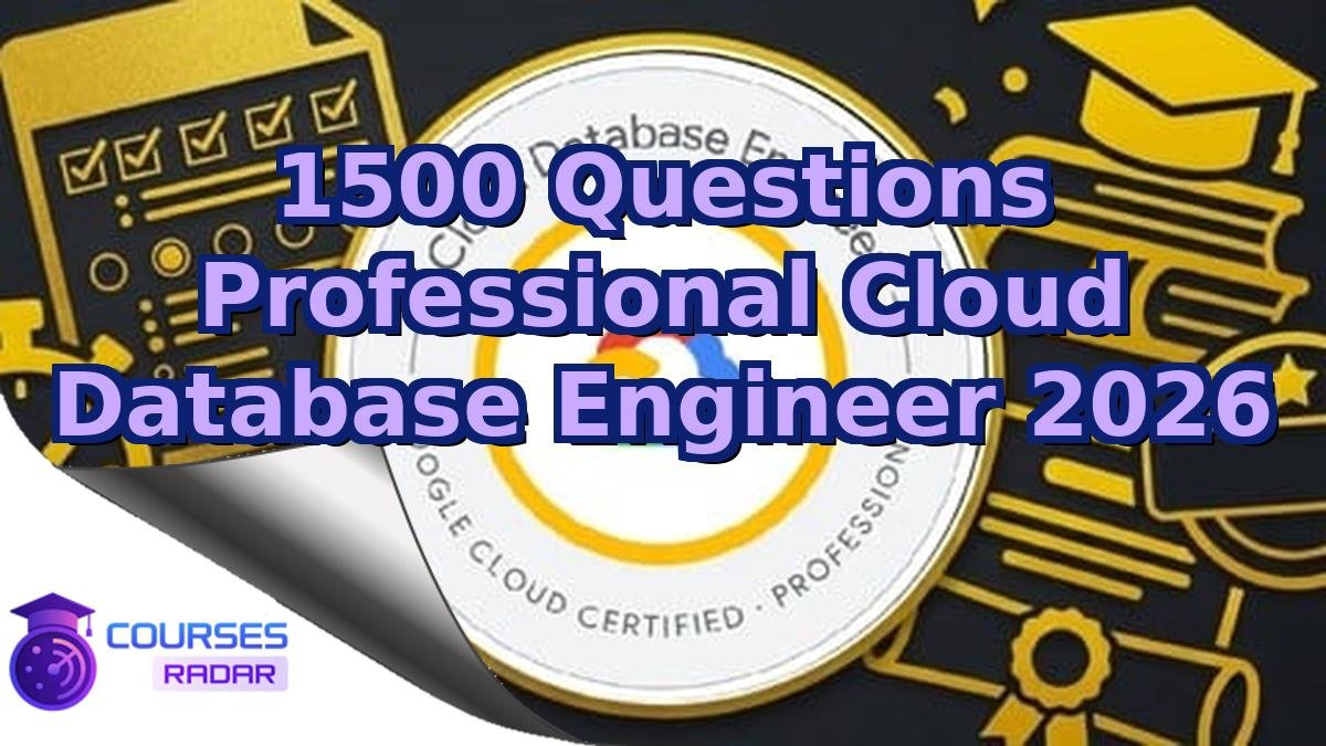 1500 Questions Professional Cloud Database Engineer 2026