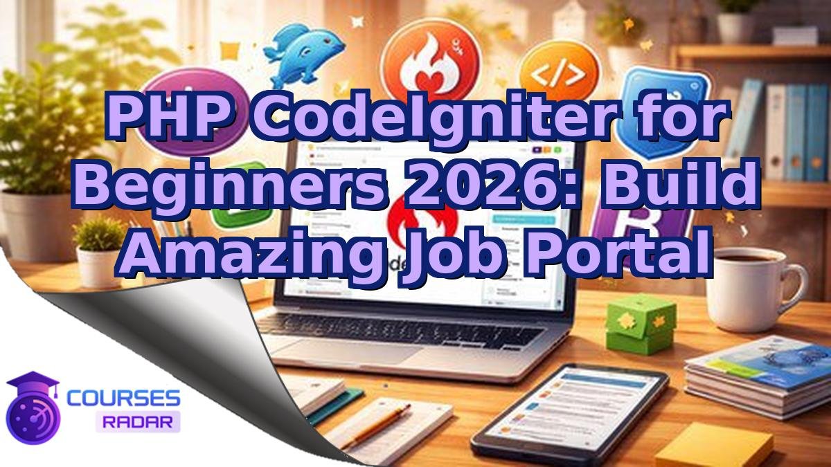 PHP CodeIgniter for Beginners 2026: Build Amazing Job Portal