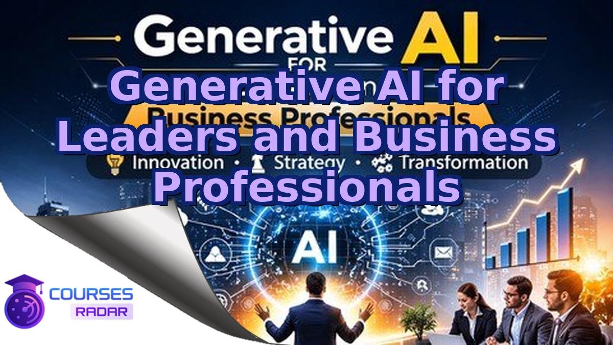 Generative AI for Leaders and Business Professionals