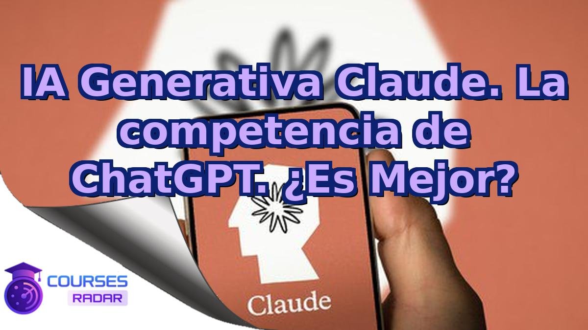 IA Generativa Claude. La competencia de ChatGPT. ¿Es Mejor?