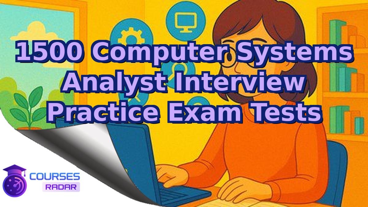 1500 Computer Systems Analyst Interview Practice Exam Tests