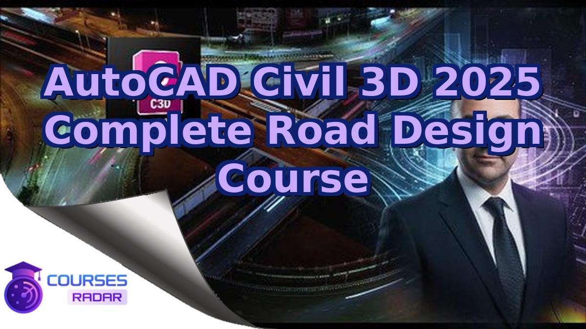 AutoCAD Civil 3D 2025 Complete Road Design Course