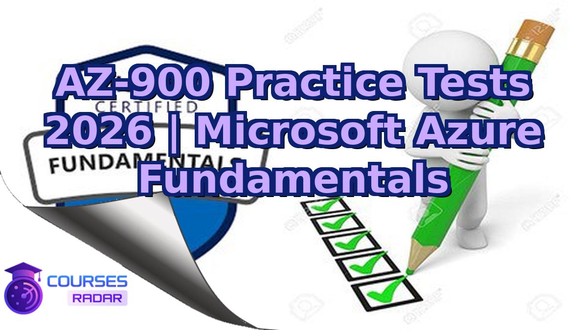 AZ-900 Practice Tests 2026 | Microsoft Azure Fundamentals