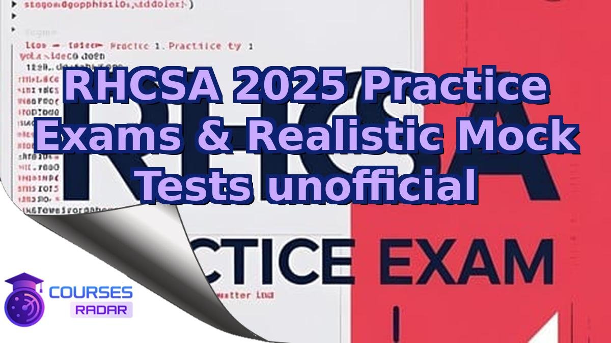 RHCSA 2025 Practice Exams & Realistic Mock Tests unofficial