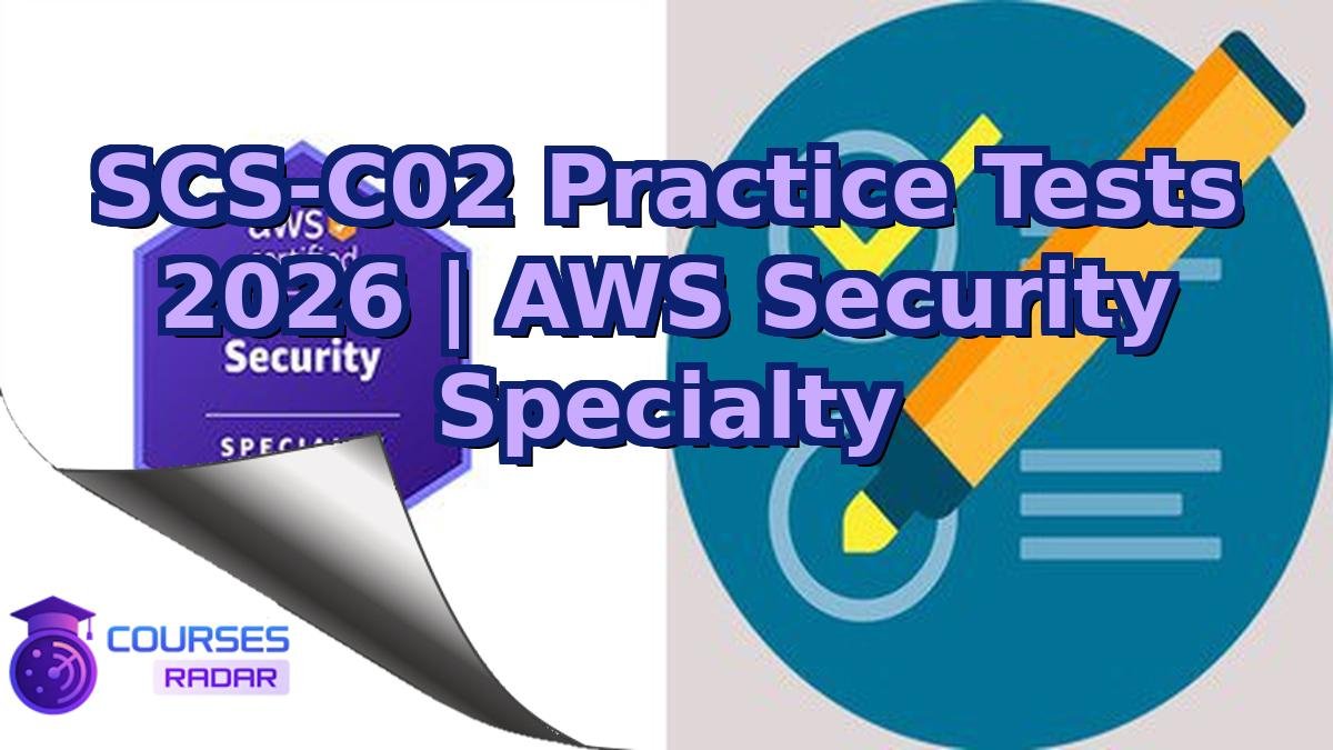 SCS-C02 Practice Tests 2026 | AWS Security Specialty