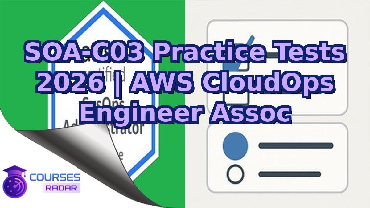 SOA-C03 Practice Tests 2026 | AWS CloudOps Engineer Assoc