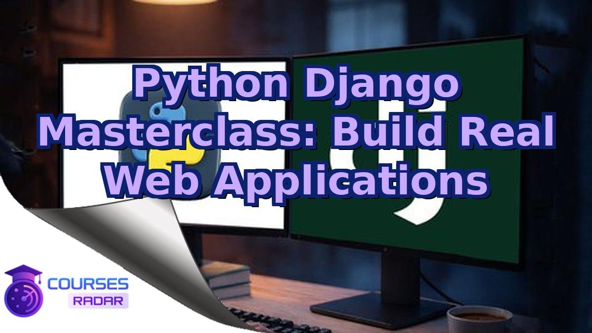 Python Django Masterclass: Build Real Web Applications