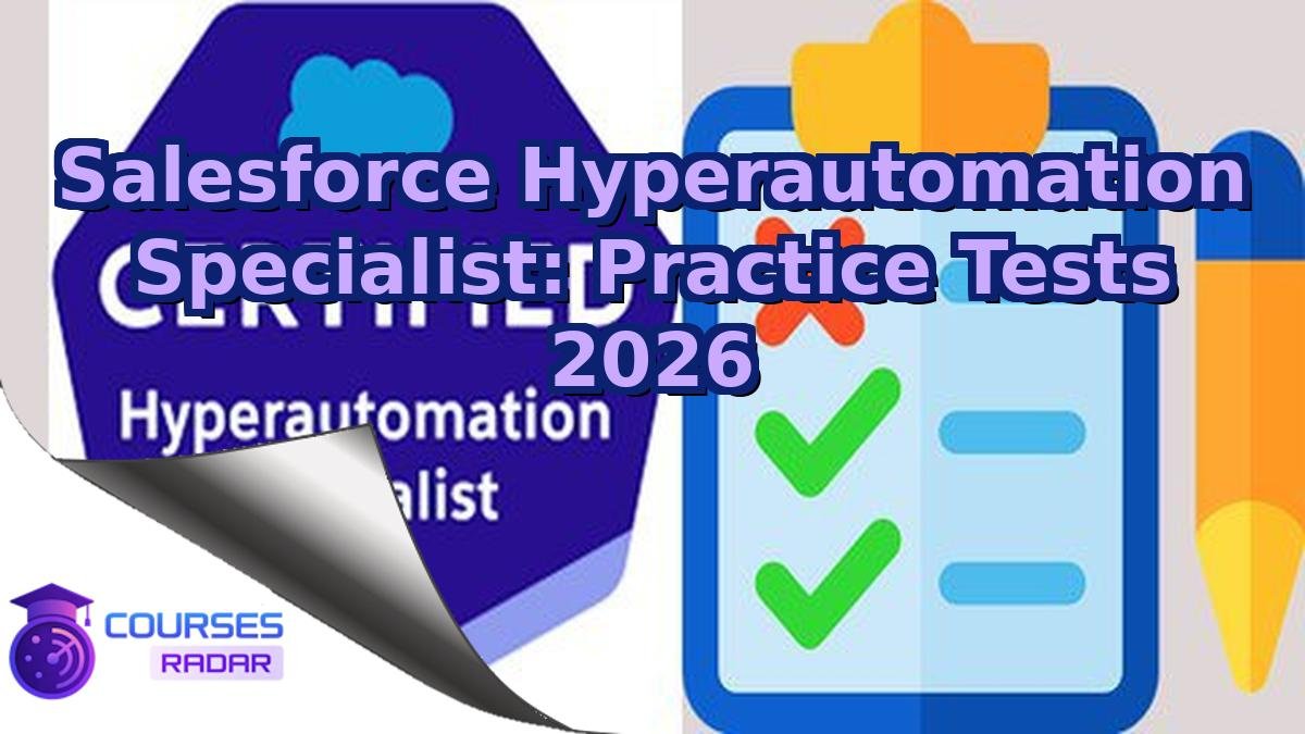 Salesforce Hyperautomation Specialist: Practice Tests 2026