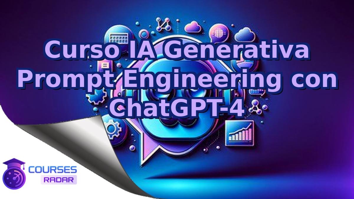 Curso IA Generativa Prompt Engineering con ChatGPT-4