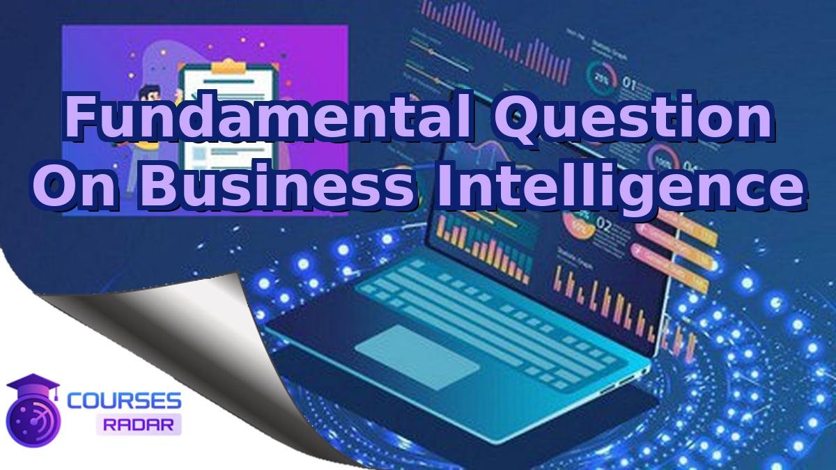 Fundamental Question On Business Intelligence
