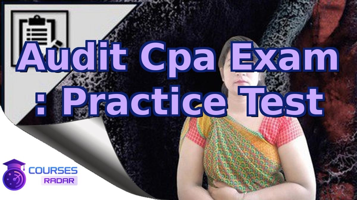Audit Cpa Exam : Practice Test