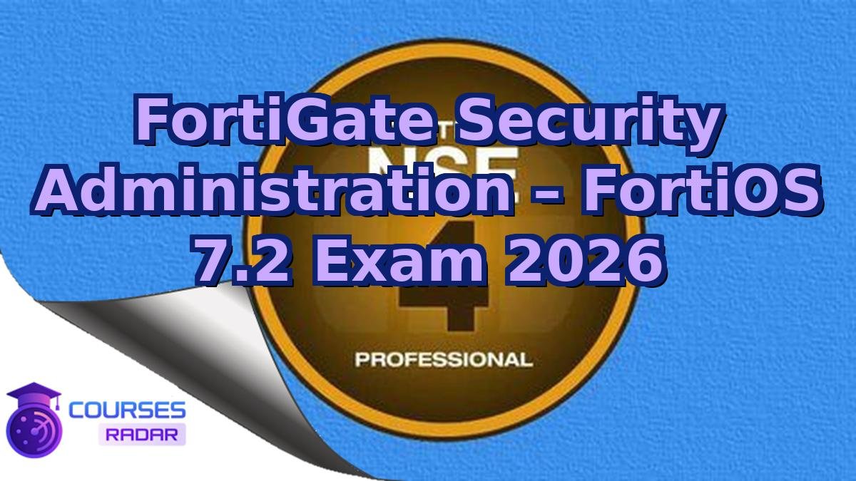 FortiGate Security Administration – FortiOS 7.2 Exam 2026