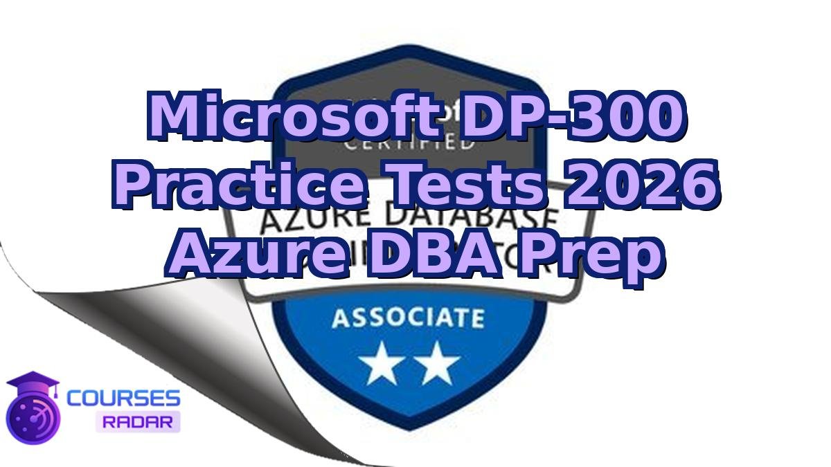 Microsoft DP-300 Practice Tests 2026 Azure DBA Prep
