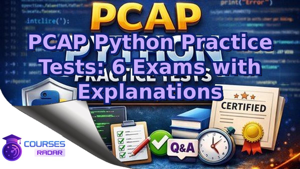 PCAP Python Practice Tests: 6 Exams with Explanations