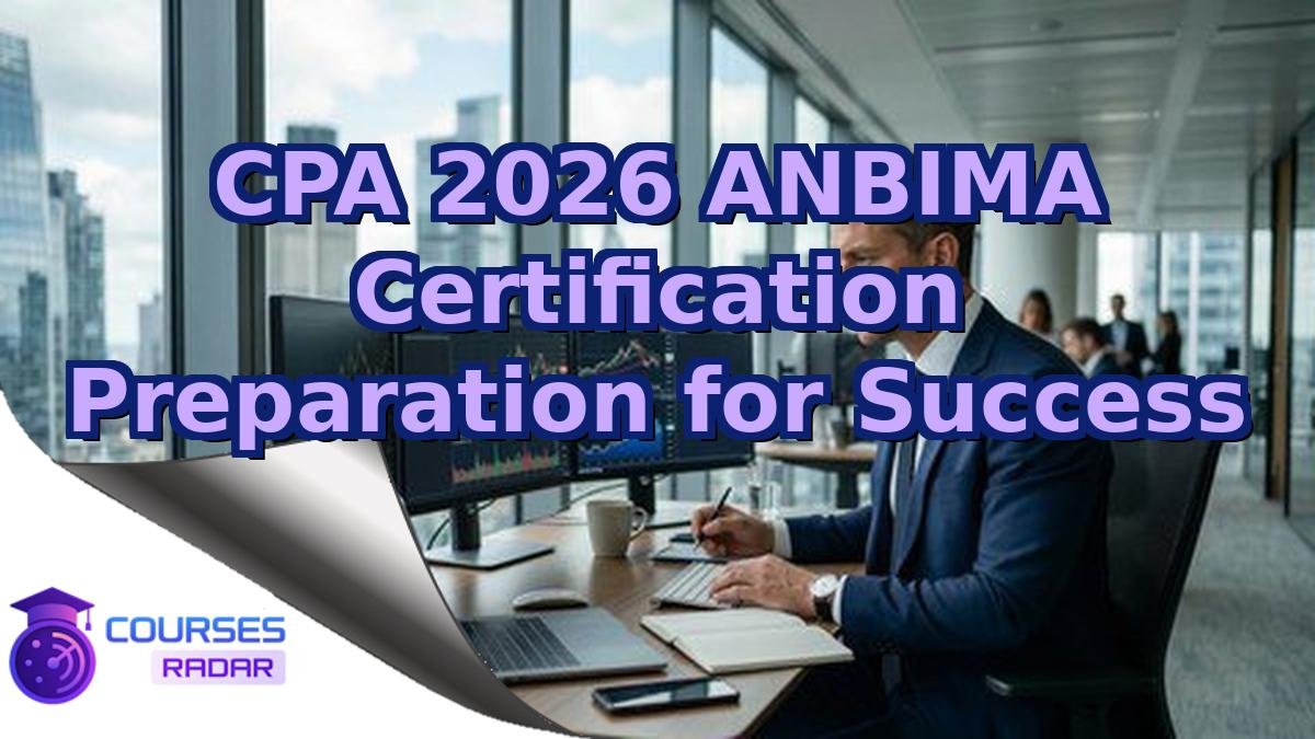 CPA 2026 ANBIMA Certification Preparation for Success