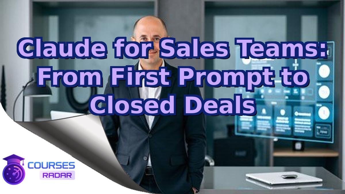 Claude for Sales Teams: From First Prompt to Closed Deals