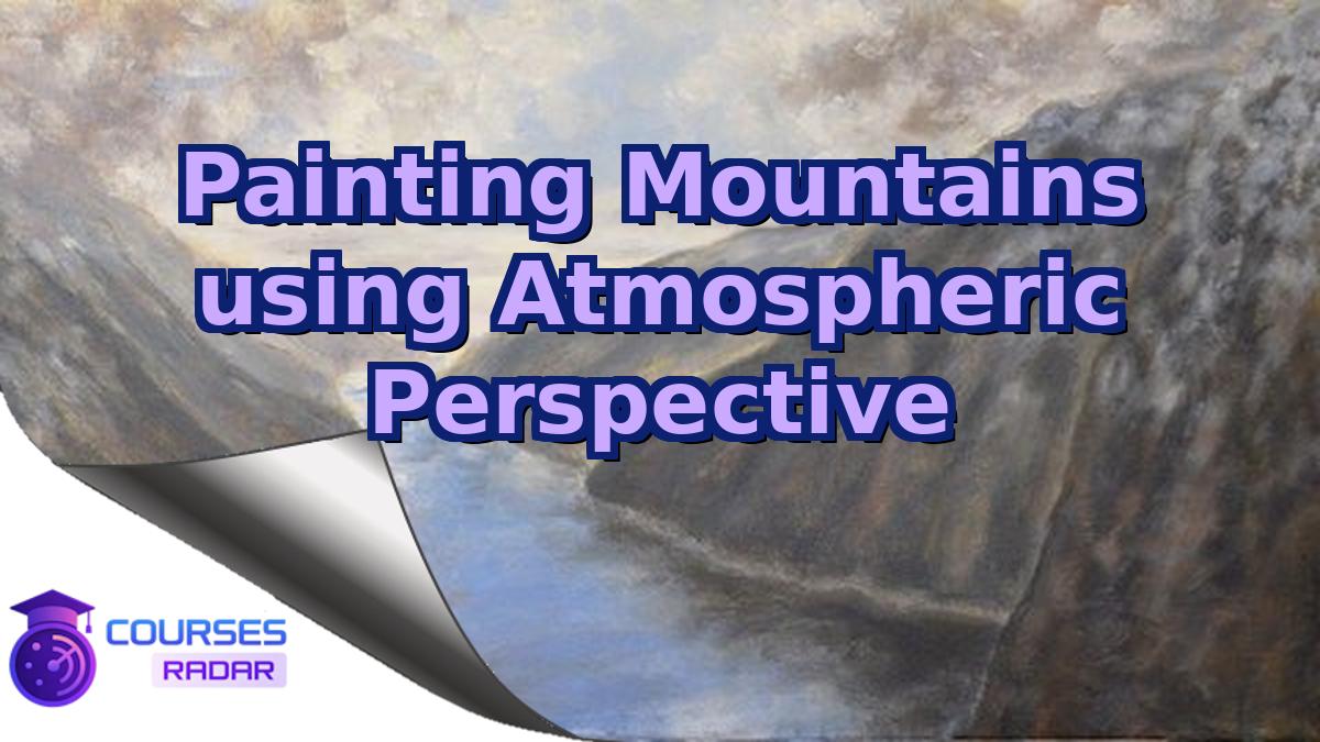 Painting Mountains using Atmospheric Perspective