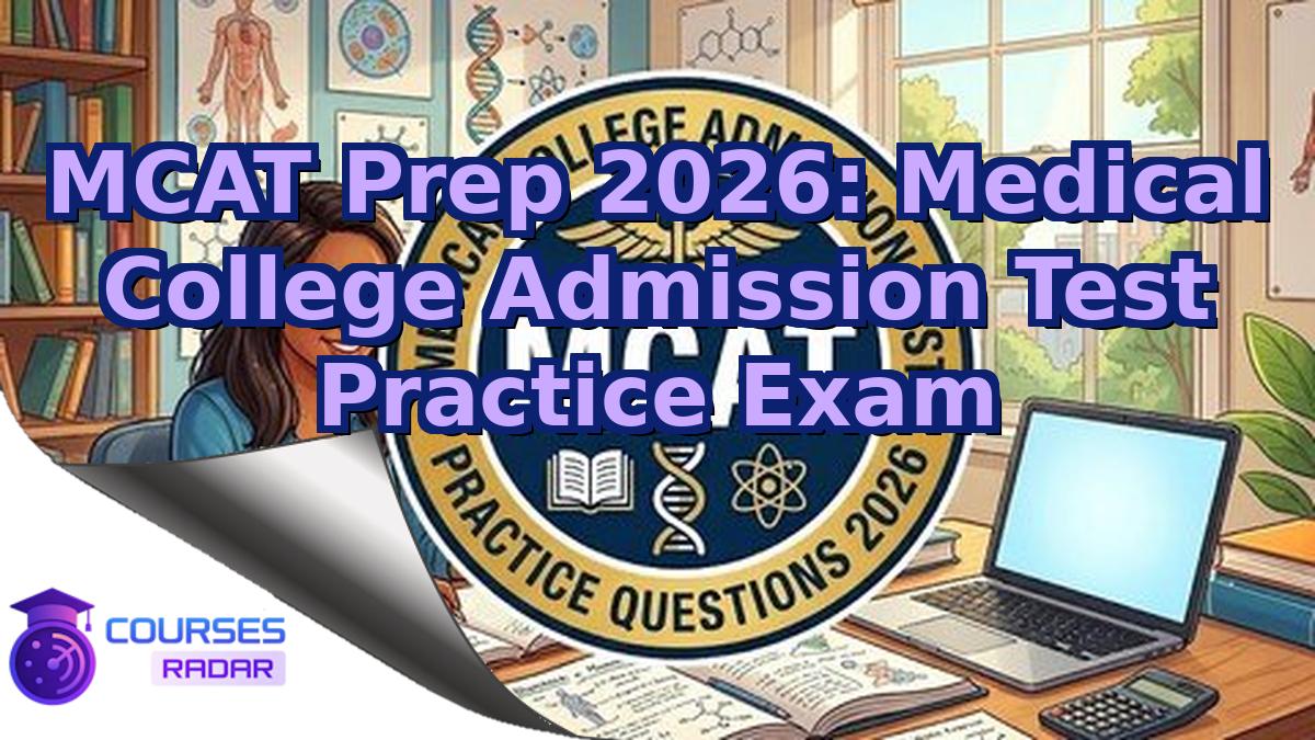MCAT Prep 2026: Medical College Admission Test Practice Exam