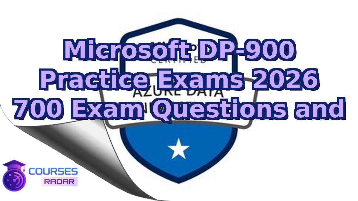 Microsoft DP-900 Practice Exams 2026 700 Exam Questions and