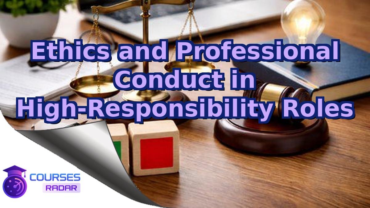 Ethics and Professional Conduct in High-Responsibility Roles