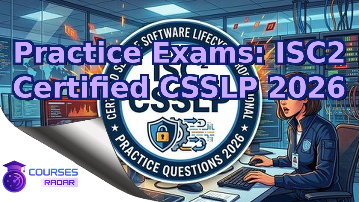 Practice Exams: ISC2 Certified CSSLP 2026