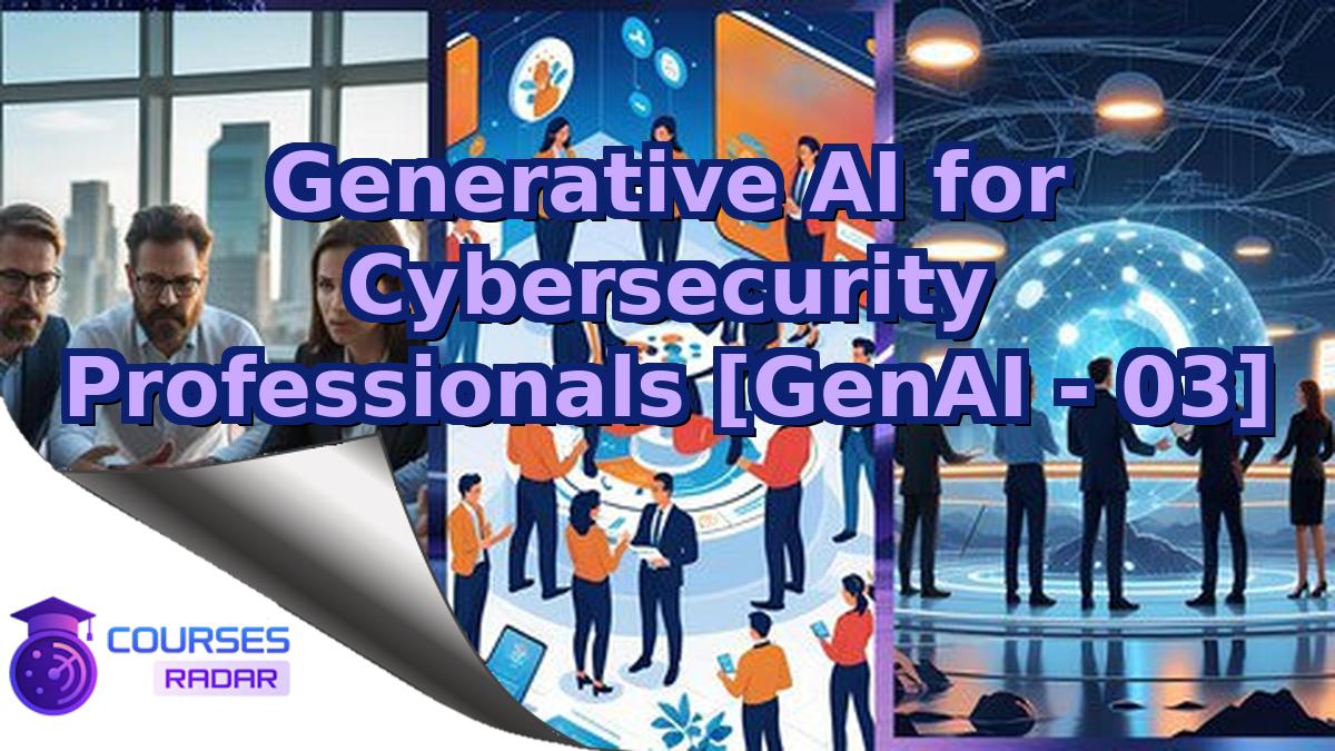 Generative AI for Cybersecurity Professionals [GenAI - 03]