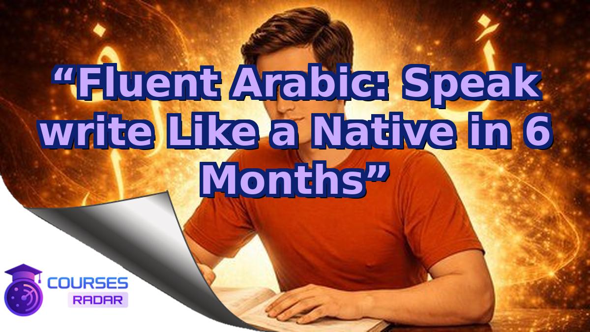 “Fluent Arabic: Speak write Like a Native in 6 Months”