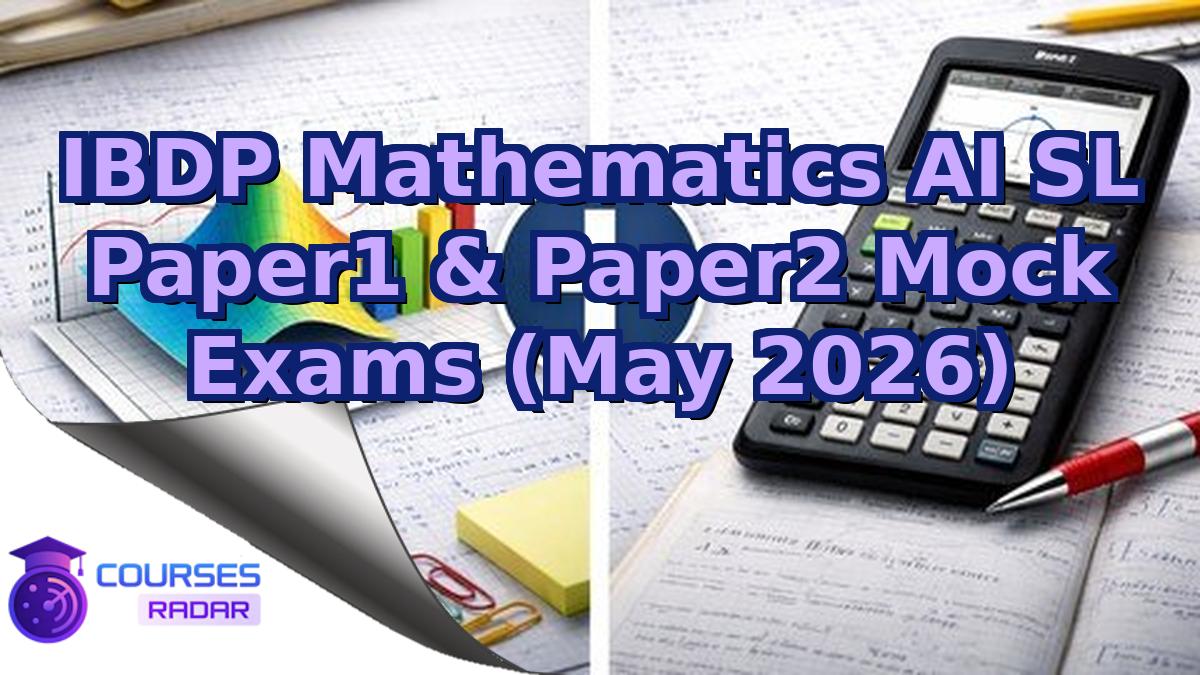 IBDP Mathematics AI SL Paper1 & Paper2 Mock Exams (May 2026)