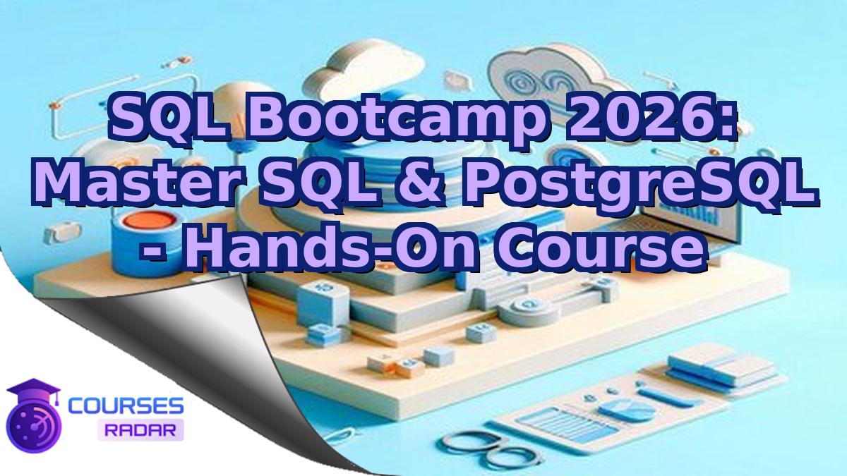 SQL Bootcamp 2026: Master SQL & PostgreSQL - Hands-On Course