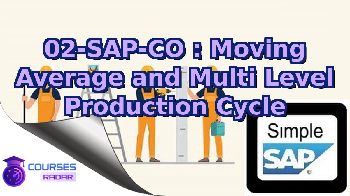 02-SAP-CO : Moving Average and Multi Level Production Cycle