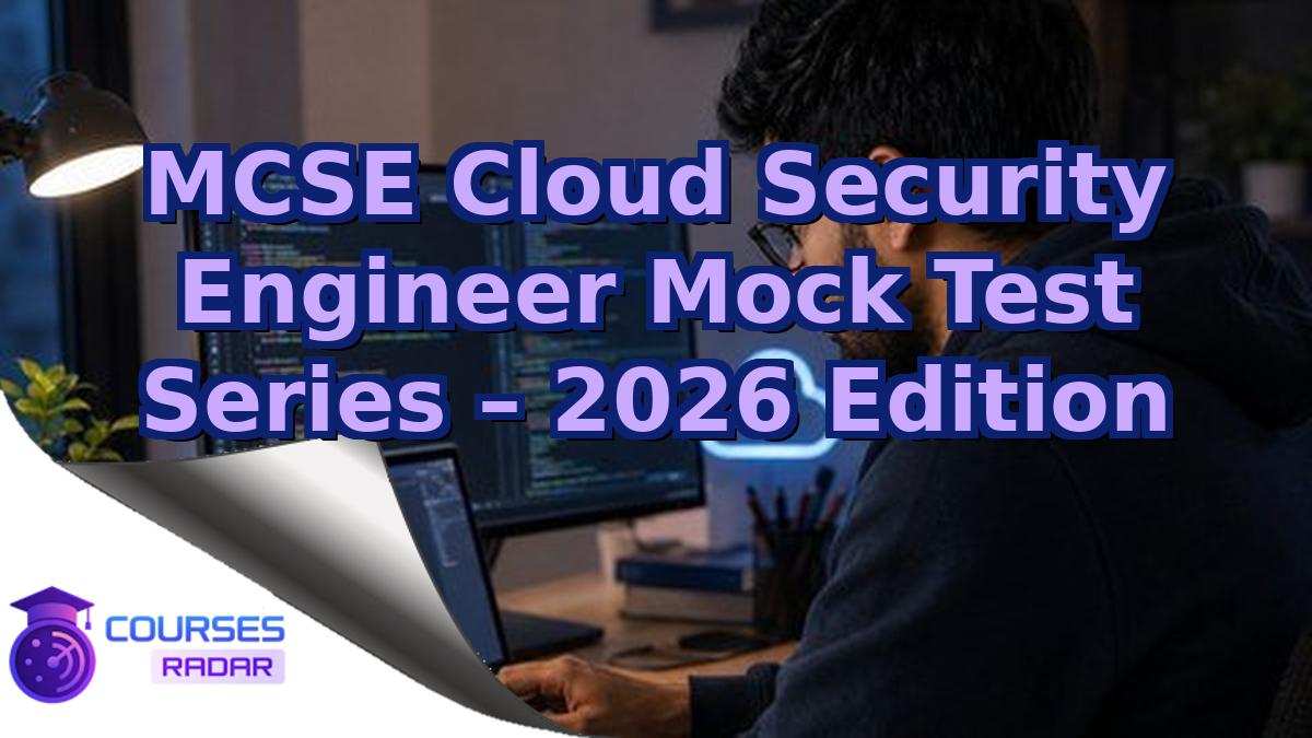 MCSE Cloud Security Engineer Mock Test Series – 2026 Edition