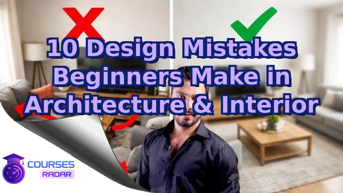 10 Design Mistakes Beginners Make in Architecture & Interior