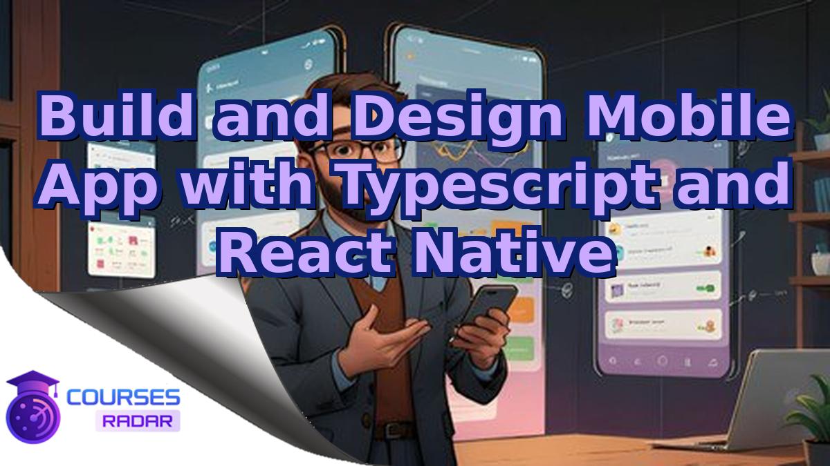 Build and Design Mobile App with Typescript and React Native