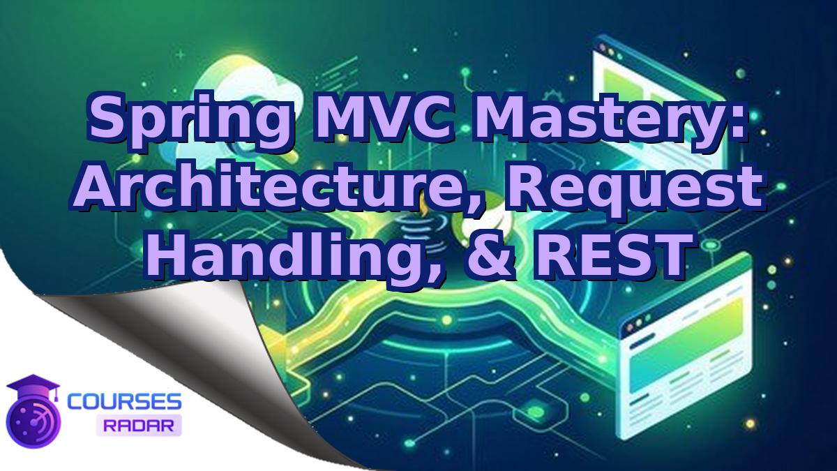 Spring MVC Mastery: Architecture, Request Handling, & REST