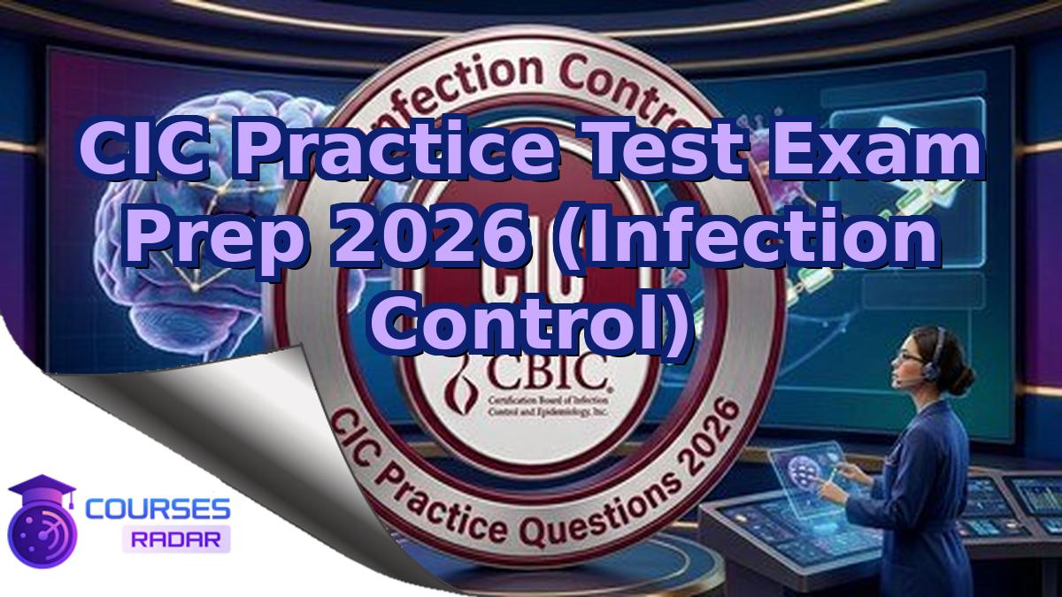 CIC Practice Test Exam Prep 2026 (Infection Control)
