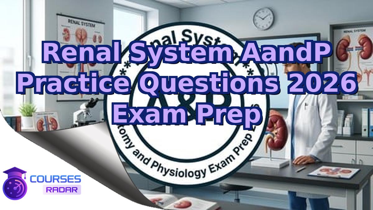 Renal System AandP Practice Questions 2026 Exam Prep