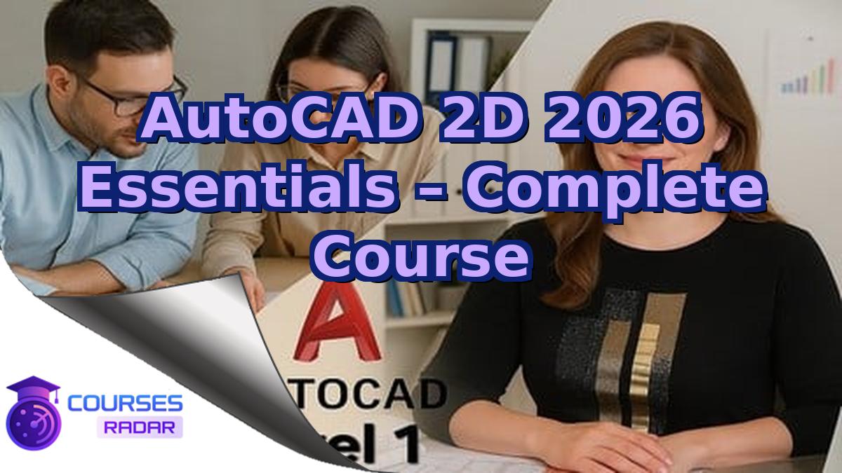 AutoCAD 2D 2026 Essentials – Complete Course