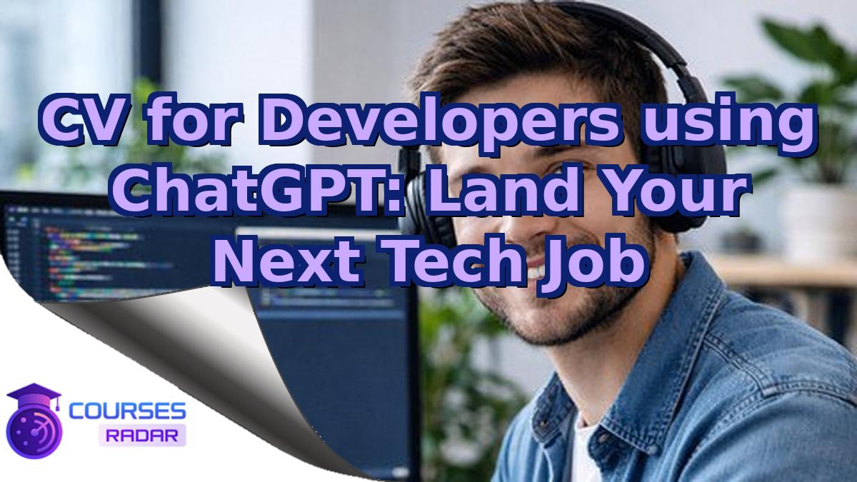 CV for Developers using ChatGPT: Land Your Next Tech Job