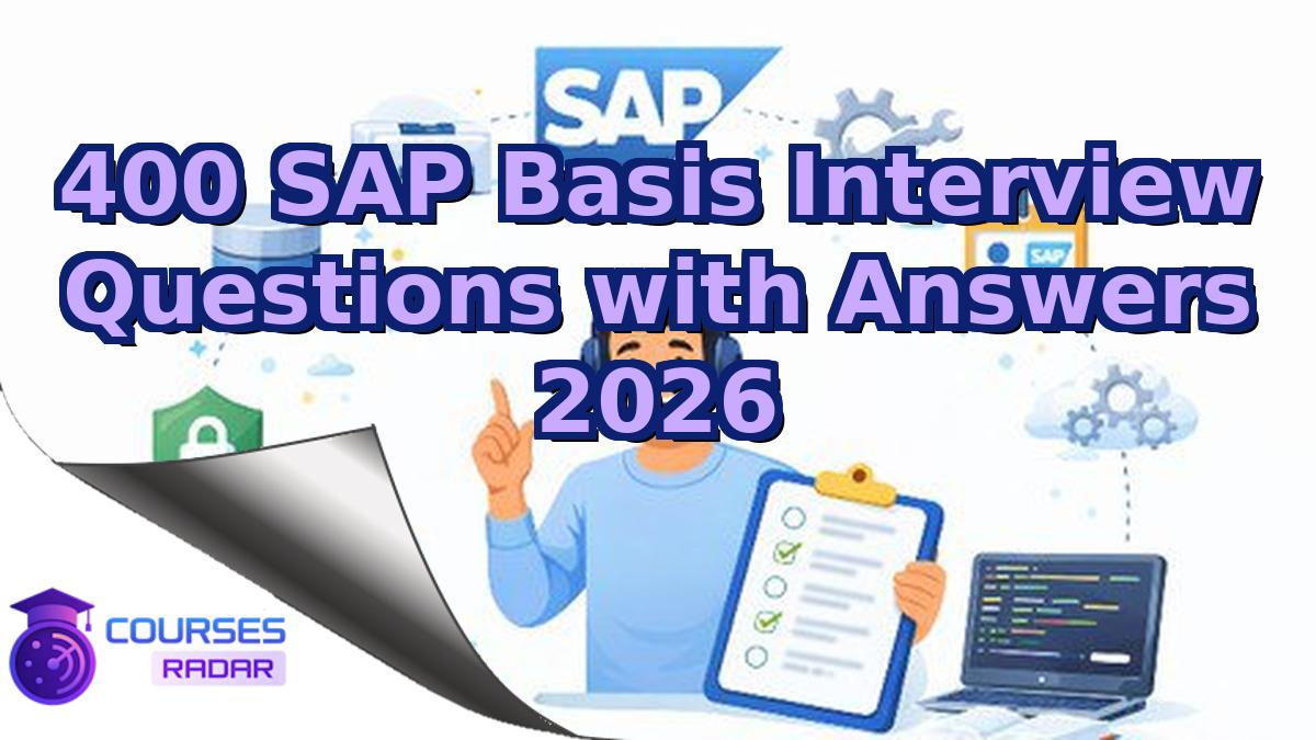 400 SAP Basis Interview Questions with Answers 2026