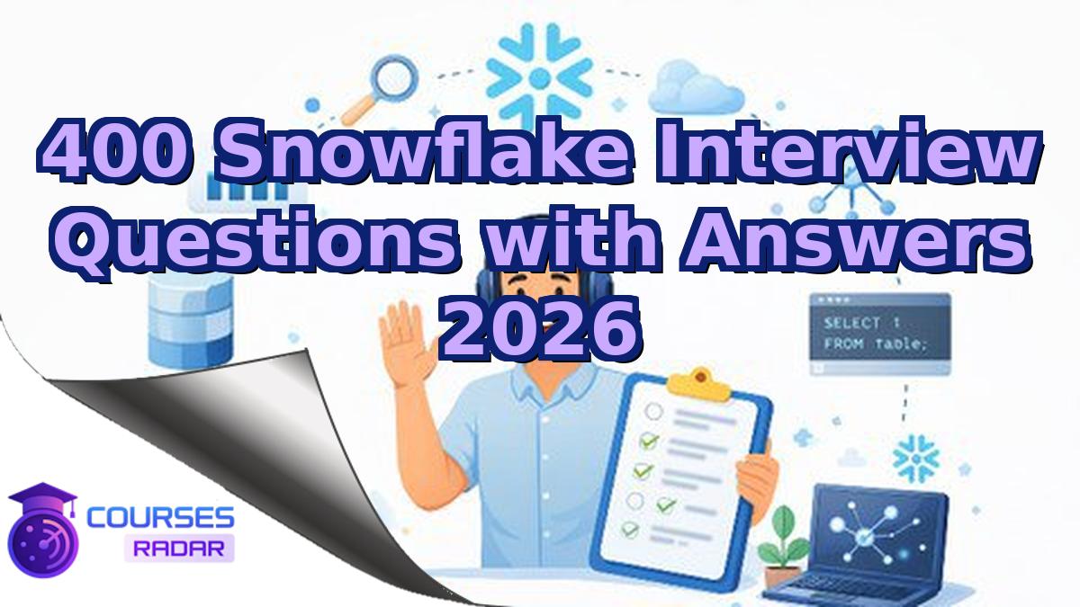 400 Snowflake Interview Questions with Answers 2026