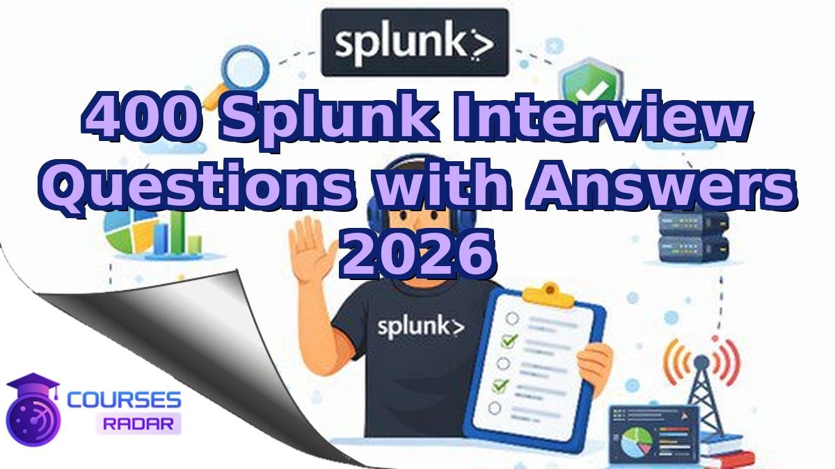 400 Splunk Interview Questions with Answers 2026